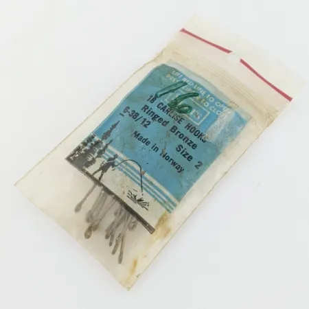 Mustad Sears Carlise hooks size 2, fishing #24308