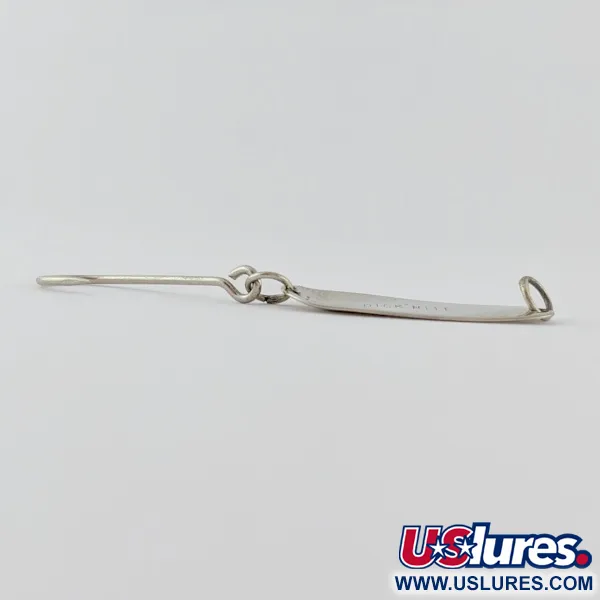 Vintage  Dick Nite Spoons Dick Nite, 1/32oz  Nickel  fishing spoon #24313