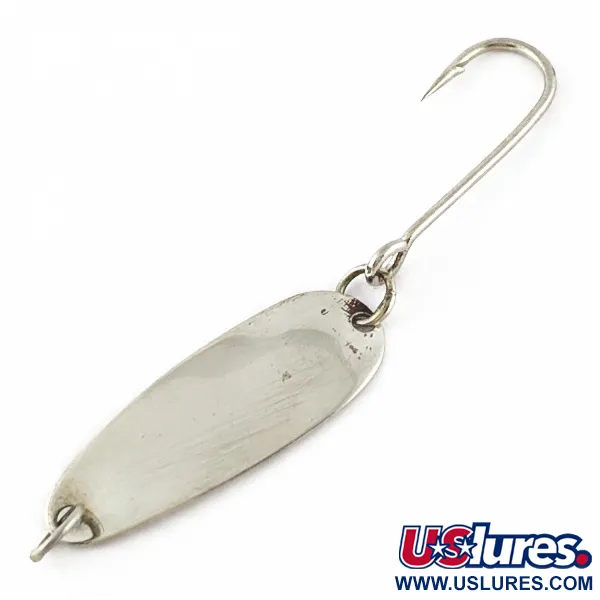 Vintage  Dick Nite Spoons Dick Nite, 1/32oz  Nickel  fishing spoon #24313