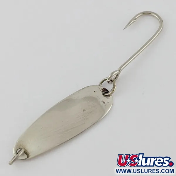 Vintage  Dick Nite Spoons Dick Nite, 1/32oz  Nickel  fishing spoon #24313