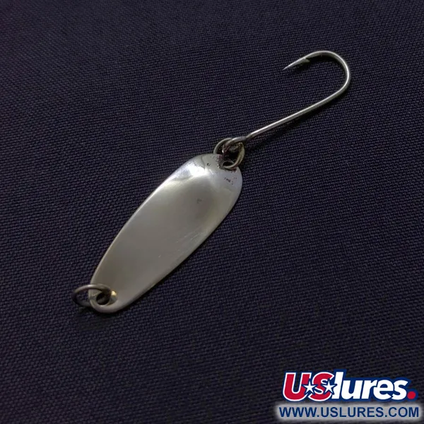 Vintage  Dick Nite Spoons Dick Nite, 1/32oz  Nickel  fishing spoon #24313