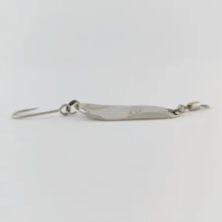 Vintage Les Davis Canadian Wonder 1, 3/32oz nickel/gold fishing spoon #24314