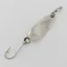 Vintage   Les Davis Canadian Wonder 1, 3/32oz nickel/gold fishing spoon #24314