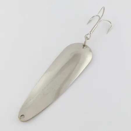 Vintage Worth Chippewa, 3/4oz Nickel fishing spoon #24315