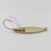 Vintage  Captain Mikes Aqua Dream Living Weedless Aqua Dream, 2/5oz Gold / yellow Scale fishing spoon #24317