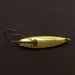 Vintage  Captain Mikes Aqua Dream Living Weedless Aqua Dream, 2/5oz Gold / yellow Scale fishing spoon #24317