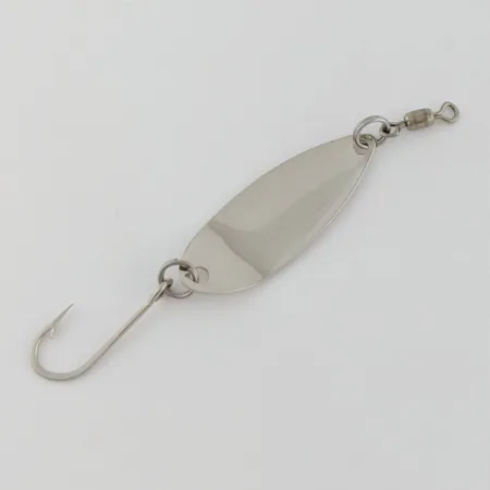 Vintage Hildebrandt Spinners Hildebrandt Little Shaver 3, 1/16oz Nickel fishing spoon #24318