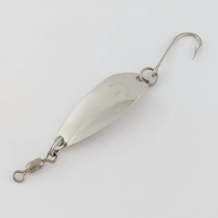 Vintage Hildebrandt Spinners Hildebrandt Little Shaver 3, 1/16oz Nickel fishing spoon #24318