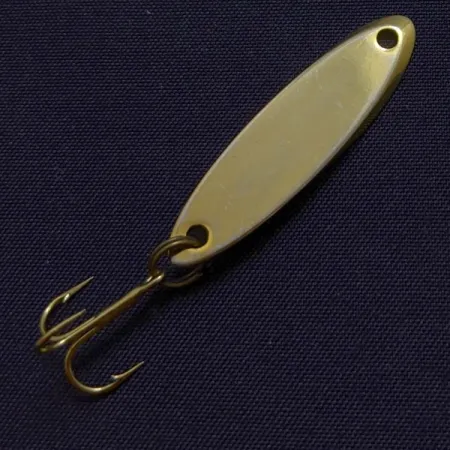 Acme Kastmaster Spoon, Gold, 1/8 oz (3.5 g), Stamped Face, #24563