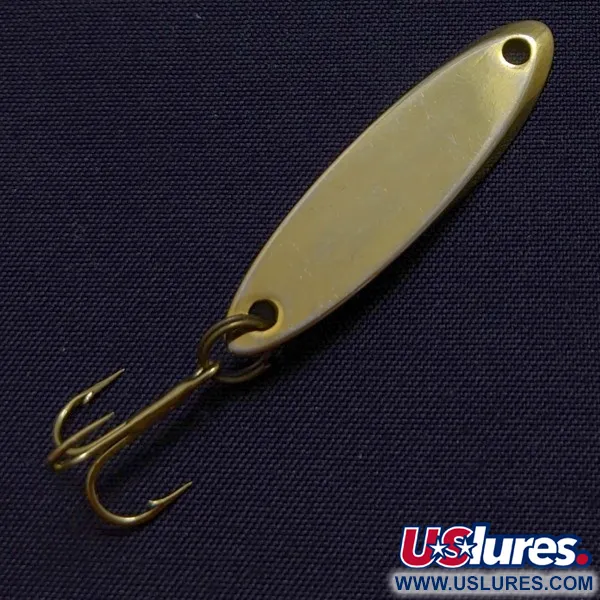 Vintage  Acme Kastmaster, 1/8oz gold fishing spoon #24322