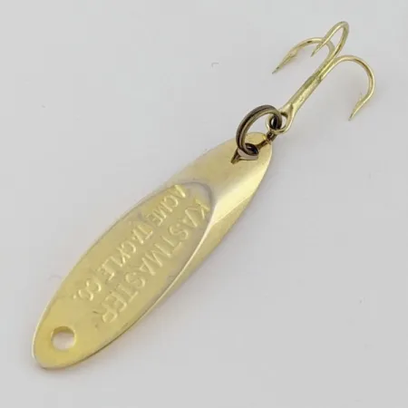 Vintage Acme Kastmaster, 1/8oz gold fishing spoon #24322