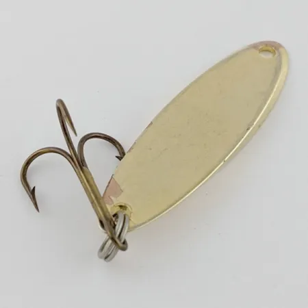 Vintage Acme Kastmaster, 1/4oz gold fishing spoon #24325