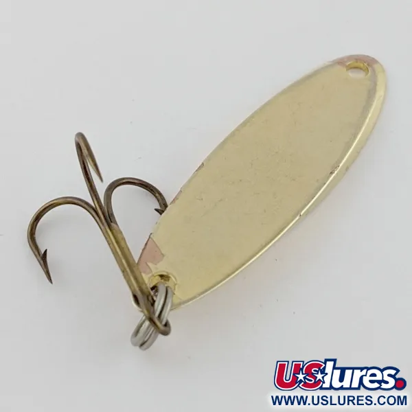 Vintage  Acme Kastmaster, 1/4oz gold fishing spoon #24325