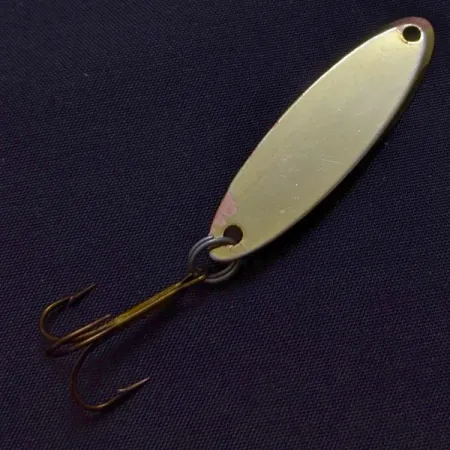 Vintage Acme Kastmaster, 1/4oz gold fishing spoon #24325