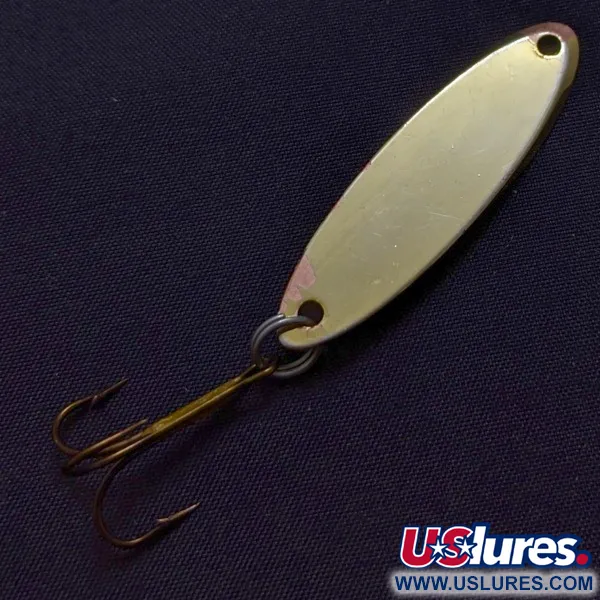 Vintage  Acme Kastmaster, 1/4oz gold fishing spoon #24325