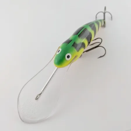 Vintage Salmo Perch 12 Floating, 1 1/4oz Hot Perch fishing lure #24329