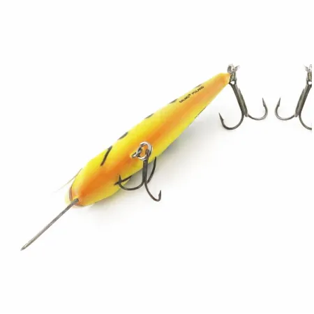 Vintage Salmo Perch 12 Floating, 1 1/4oz Hot Perch fishing lure #24329