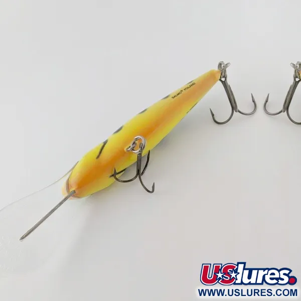 Vintage   Salmo Perch 12 Floating, 1 1/4oz Hot Perch fishing lure #24329