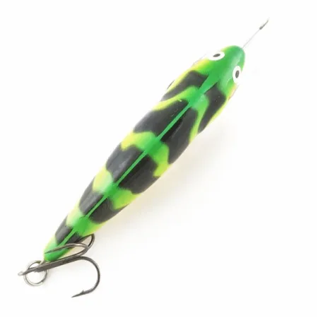 Vintage Salmo Perch 12 Floating, 1 1/4oz Hot Perch fishing lure #24329