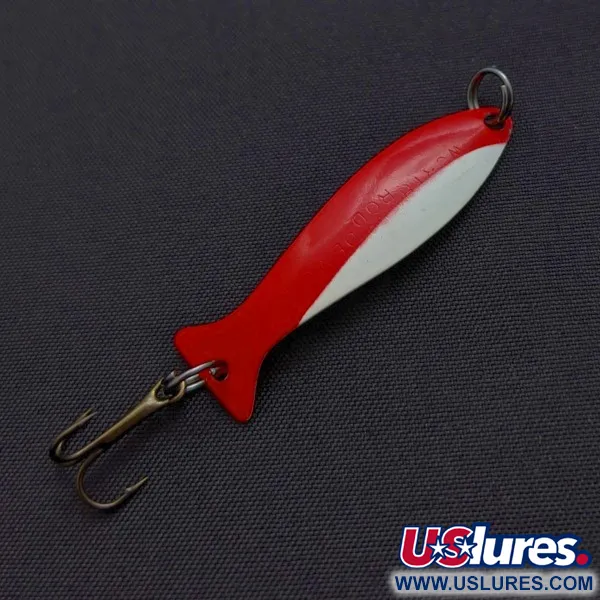   Worth Fly Rod Demon , 3/64oz red/white/nickel fishing spoon #24331
