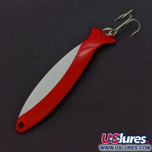   Worth Fly Rod Demon , 3/32oz red/white/nickel fishing spoon #24332