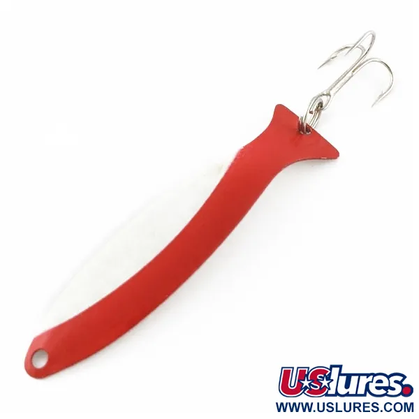   Worth Fly Rod Demon , 3/32oz red/white/nickel fishing spoon #24332