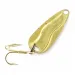 Vintage   Luhr Jensen Hot Shot W, 3/64oz gold fishing spoon #24334