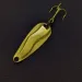 Vintage   Luhr Jensen Hot Shot W, 3/64oz gold fishing spoon #24334
