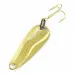 Vintage   Luhr Jensen Hot Shot W, 3/64oz gold fishing spoon #24334
