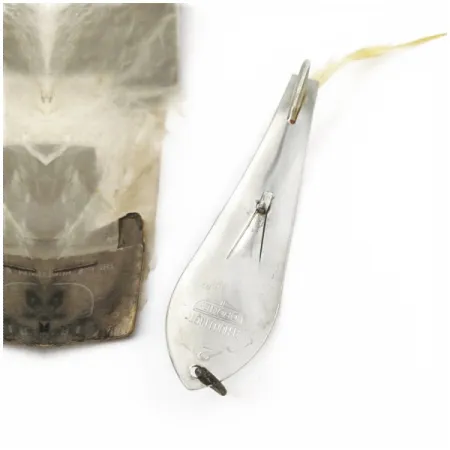 Huntington LB Huntindton Drone Spoon, 1oz nickel fishing spoon #24335