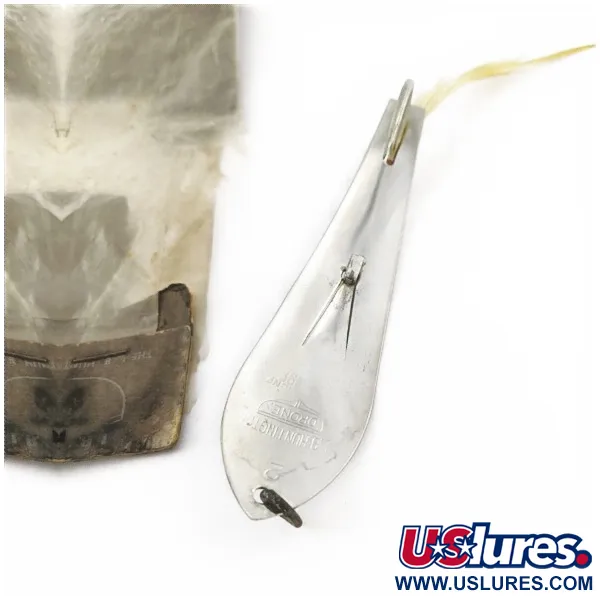  L. B. Huntington Company Inc LB Huntindton Drone Spoon, 1oz nickel fishing spoon #24335