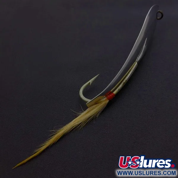  L. B. Huntington Company Inc LB Huntindton Drone Spoon, 1oz nickel fishing spoon #24335