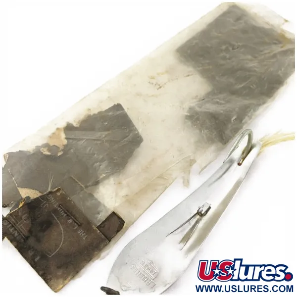  L. B. Huntington Company Inc LB Huntindton Drone Spoon, 1oz nickel fishing spoon #24335