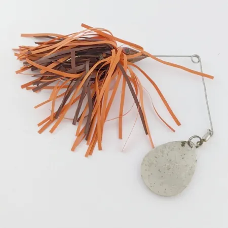 Vintage Bomber the Classics bushwacker spinnerbait, 2/5oz nickel/orange spinning lure #24340