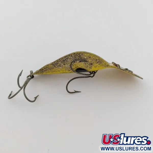 Vintage   Buck Perry Spoonplug, 1/2oz gold fishing spoon #24341