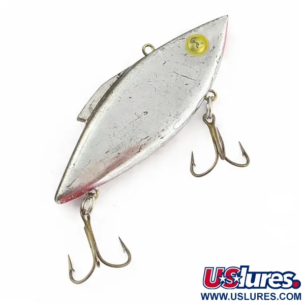 Vintage   Bill Lewis Rat-L-Trap, 1/2oz RT 25 Nickel Black Back fishing lure #24343