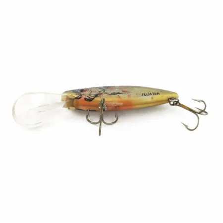 Vintage Bill Lewis DIVIN' MAG TRap Rat-L-Trap Floater, 2/5oz Shad fishing lure #24344