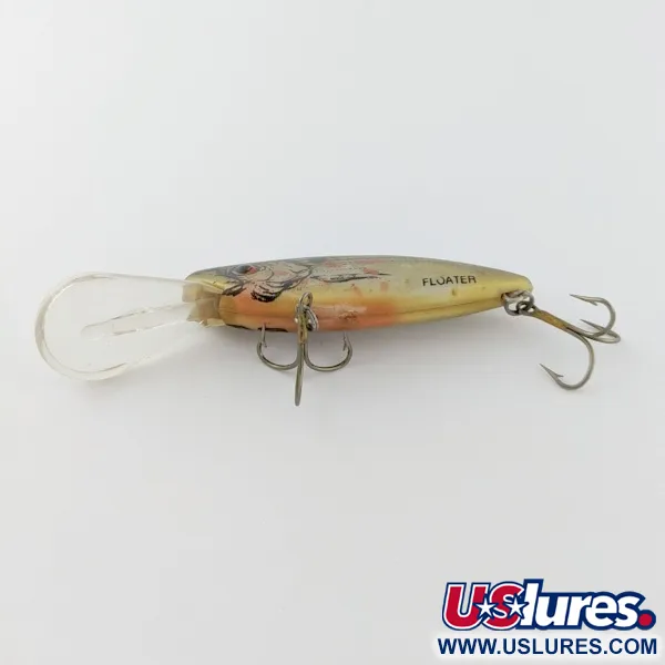 Vintage   Bill Lewis DIVIN' MAG TRap Rat-L-Trap Floater, 2/5oz Shad fishing lure #24344