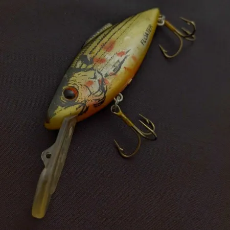 Vintage Bill Lewis DIVIN' MAG TRap Rat-L-Trap Floater, 2/5oz Shad fishing lure #24344