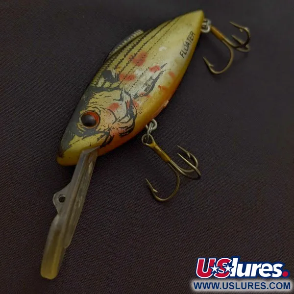 Vintage   Bill Lewis DIVIN' MAG TRap Rat-L-Trap Floater, 2/5oz Shad fishing lure #24344