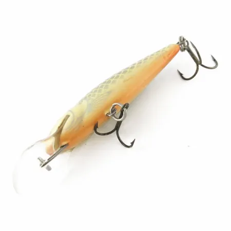 Vintage Salmo Perch 8 Floating minnow, 2/5oz Shad fishing lure #24345