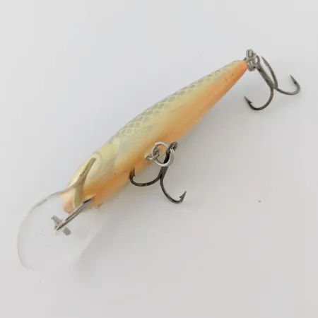 Vintage Salmo Perch 8 Floating minnow, 2/5oz Shad fishing lure #24345