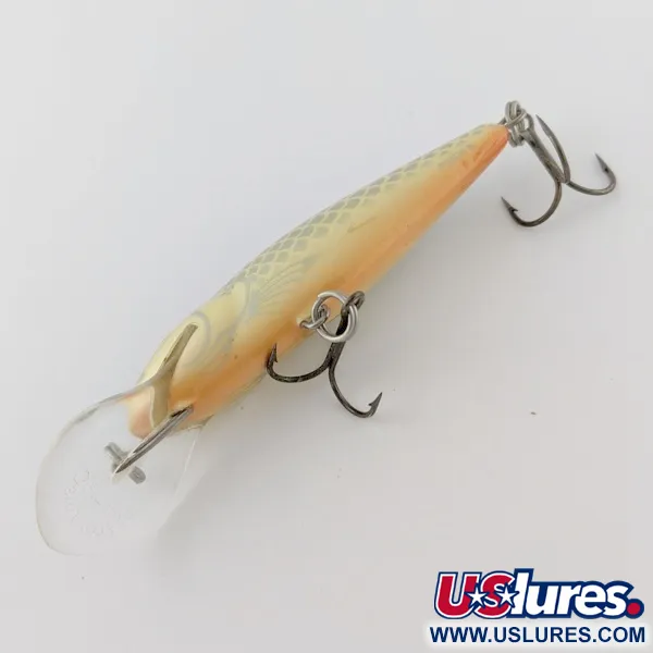 Vintage   Salmo Perch 8 Floating minnow, 2/5oz Shad fishing lure #24345