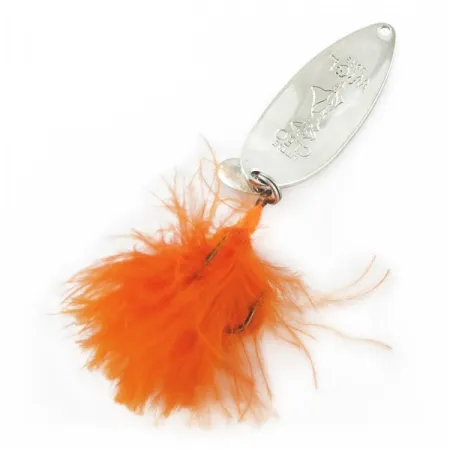 Vintage Seneca Little Cleo (Hula Girl), 1/2oz nickel/blue fishing spoon #24349