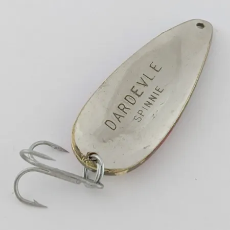 Vintage Eppinger Dardevle Spinnie, 1/3oz Red Devle fishing spoon #24350