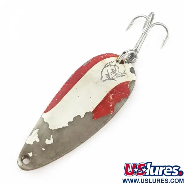 Vintage  Eppinger Dardevle Spinnie, 1/3oz Red Devle fishing spoon #24350