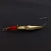 Vintage   James E. Clark Clark Spoon 00, 1/8oz gold fishing spoon #24355