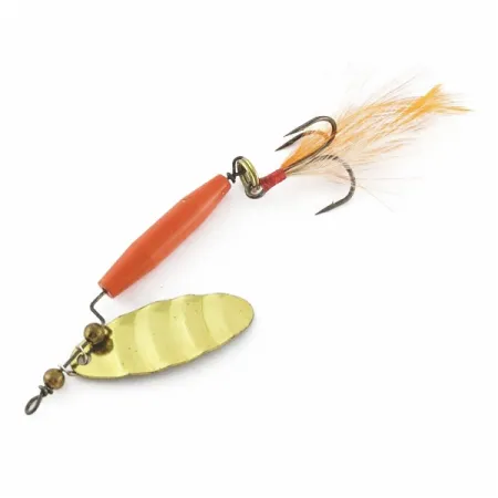 Vintage Worth #301, 1/3oz red/black/gold spinning lure #24357