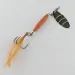Vintage   Worth #301, 1/3oz red/black/gold spinning lure #24357
