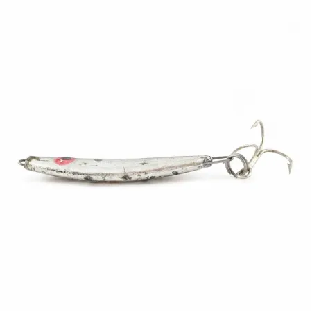 Vintage Mann's Bait  Mann's Mann O Lure jig​, 1oz Nickel fishing spoon #24358